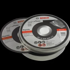 Bosch skæreskive lige Inox Ø125x1x22,33 mm. Pk. a 10 stk.
