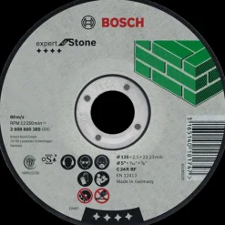 Bosch skæreskive til sten Ø125X2,5 mm., korn 24