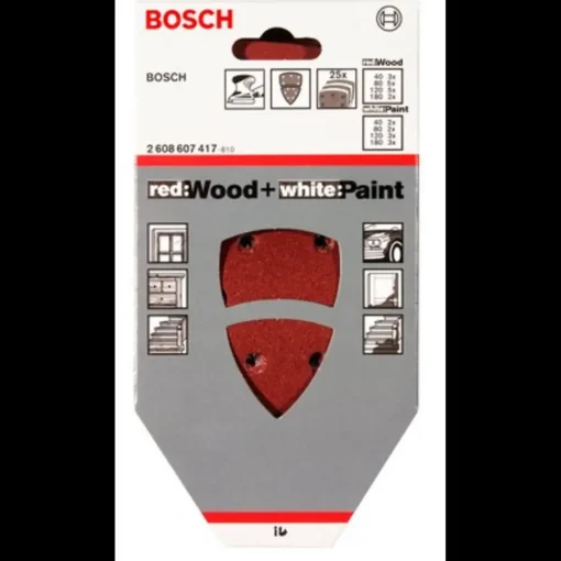 Bosch slibeark til PSM 160 multisliber 25 stk