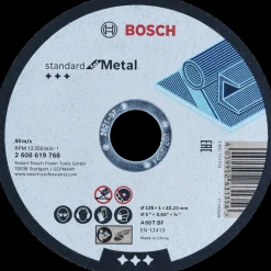 Bosch Standard for Metal Lige skæreskive 125 mm, 22,23 mm