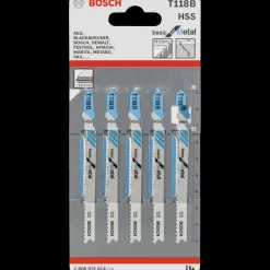Bosch T 118 B stiksavklinge metal 92 mm 5 stk