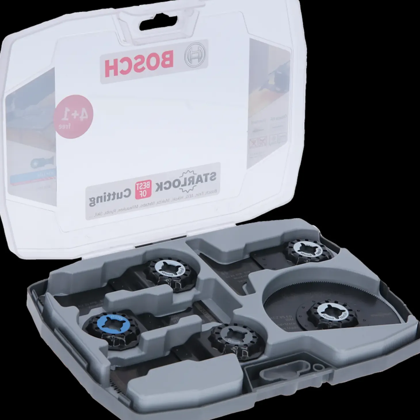 Bosch Træ- og metalskæresæt til multiværktøj, 5 dele