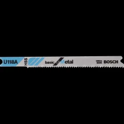 Bosch U 118 A stiksavklinge metal 3 stk.