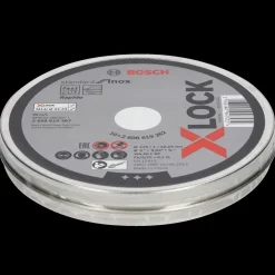 Bosch X-Lock Standard for Inox skæreskive lige 125x1 mm 10 stk