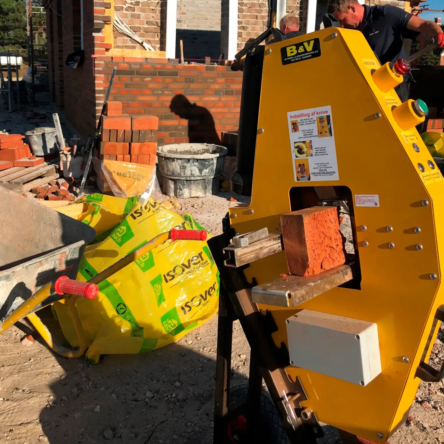 B&V el-murstensklipper inkl. stativ