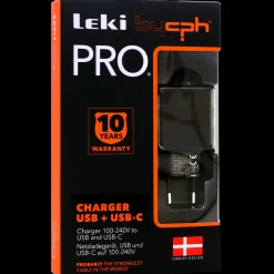 Bycph PRO Adapter - 220V Netlader til USB/USB-C