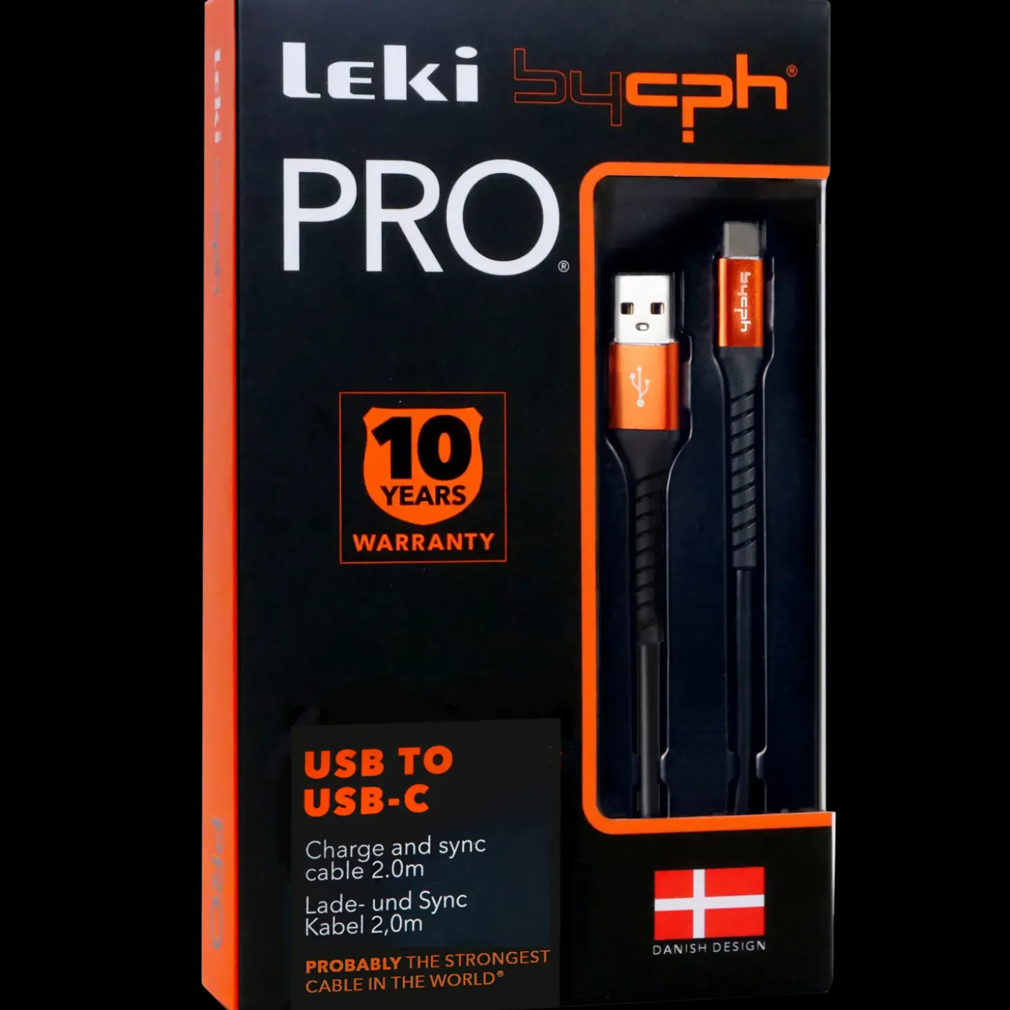 Bycph PRO Kabel - USB til USB-C, 2 m
