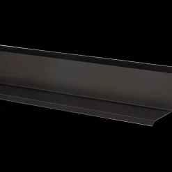 Bygtjek facadeinddækningsprofil 56x69 mm sort