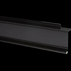 Bygtjek løskant sort 45x25x1000 mm