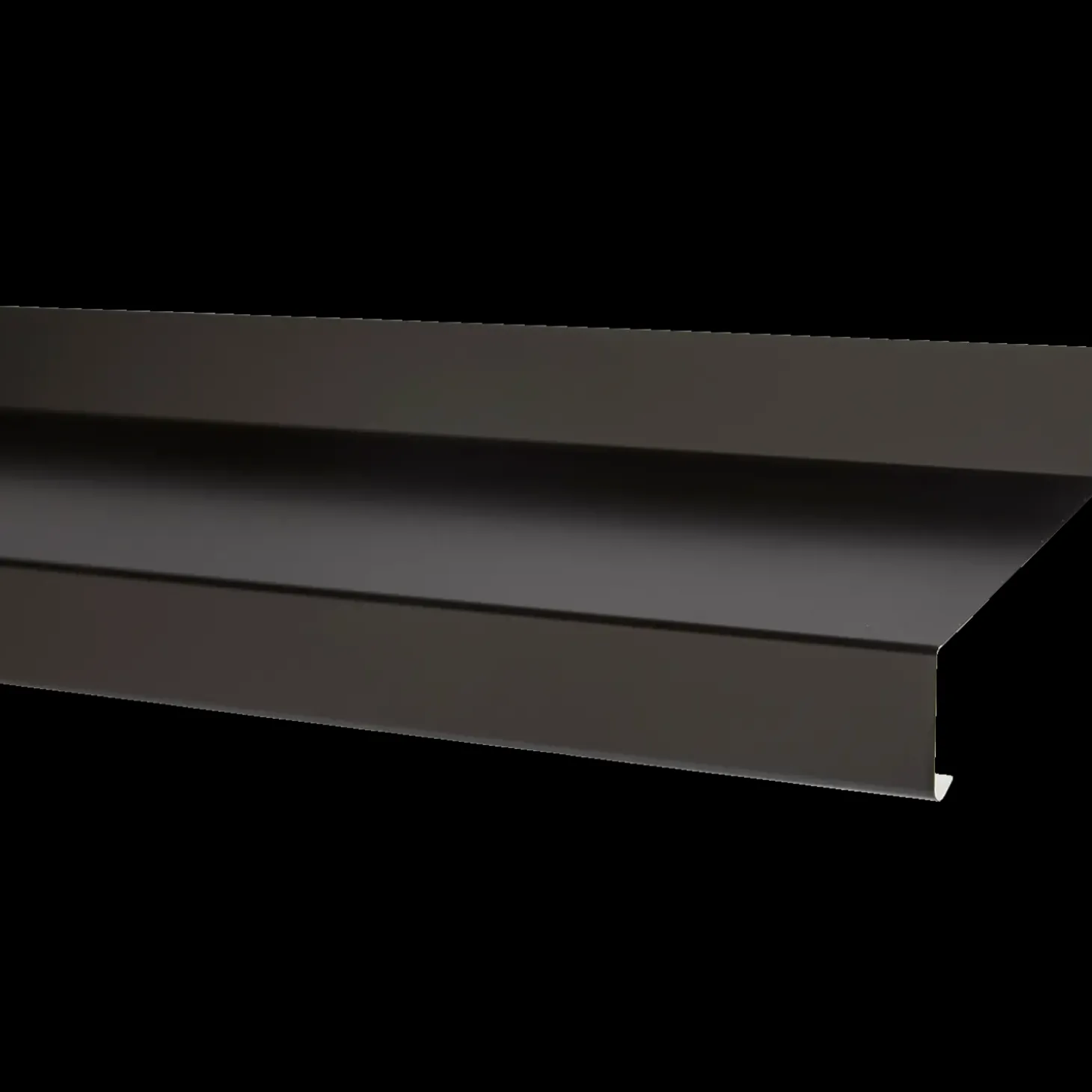 Bygtjek sålbænk 90x1000 mm sort