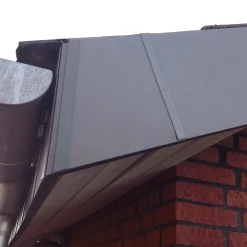 Bygtjek win stern 200 mm sort/alu - pk. m/5 stk. á 41 cm = 2,05 m