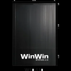 Bygtjek WinWin plade sort 450x950x50x850 mm