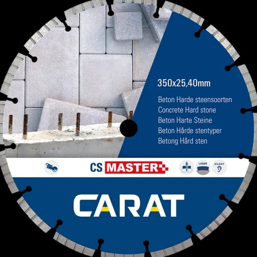 Carat CSM diamantklinge laser beton Ø350 mm