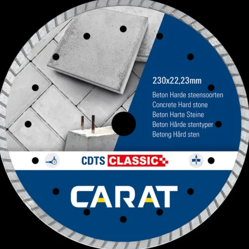 Carat diamantklinge CDTS med turbosegment 230 mm