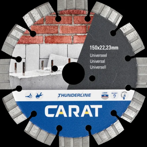 Carat thunderline diamantklinge Ø150 mm