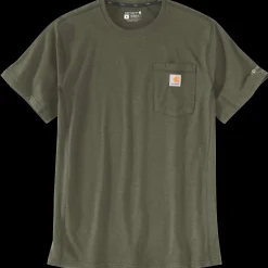 Carhartt 106652 Force™ pocket T-shirt grøn str. M