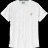 Carhartt 106652 Force™ pocket T-shirt hvid str. L