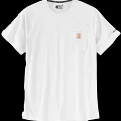Carhartt 106652 Force™ pocket T-shirt hvid str. L