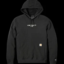 Carhartt 106655 logo graphic sweatshirt sort str. M