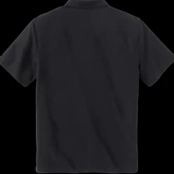 Carhartt 106685 Midweight s/s pocket polo sort str. M