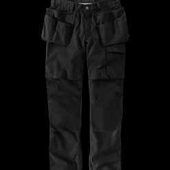 Carhartt 105070 steel cargo multi-pocket bukser Sort str. 36-32