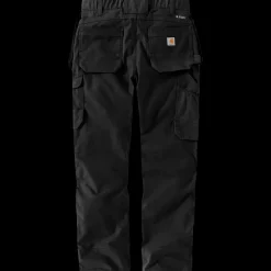 Carhartt 105070 steel cargo multi-pocket bukser Sort str. 36-32