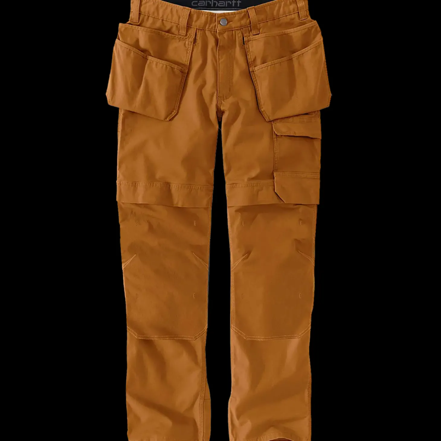 Carhartt 105070 steel cargo multi-pocket bukser Brun str. 36-32