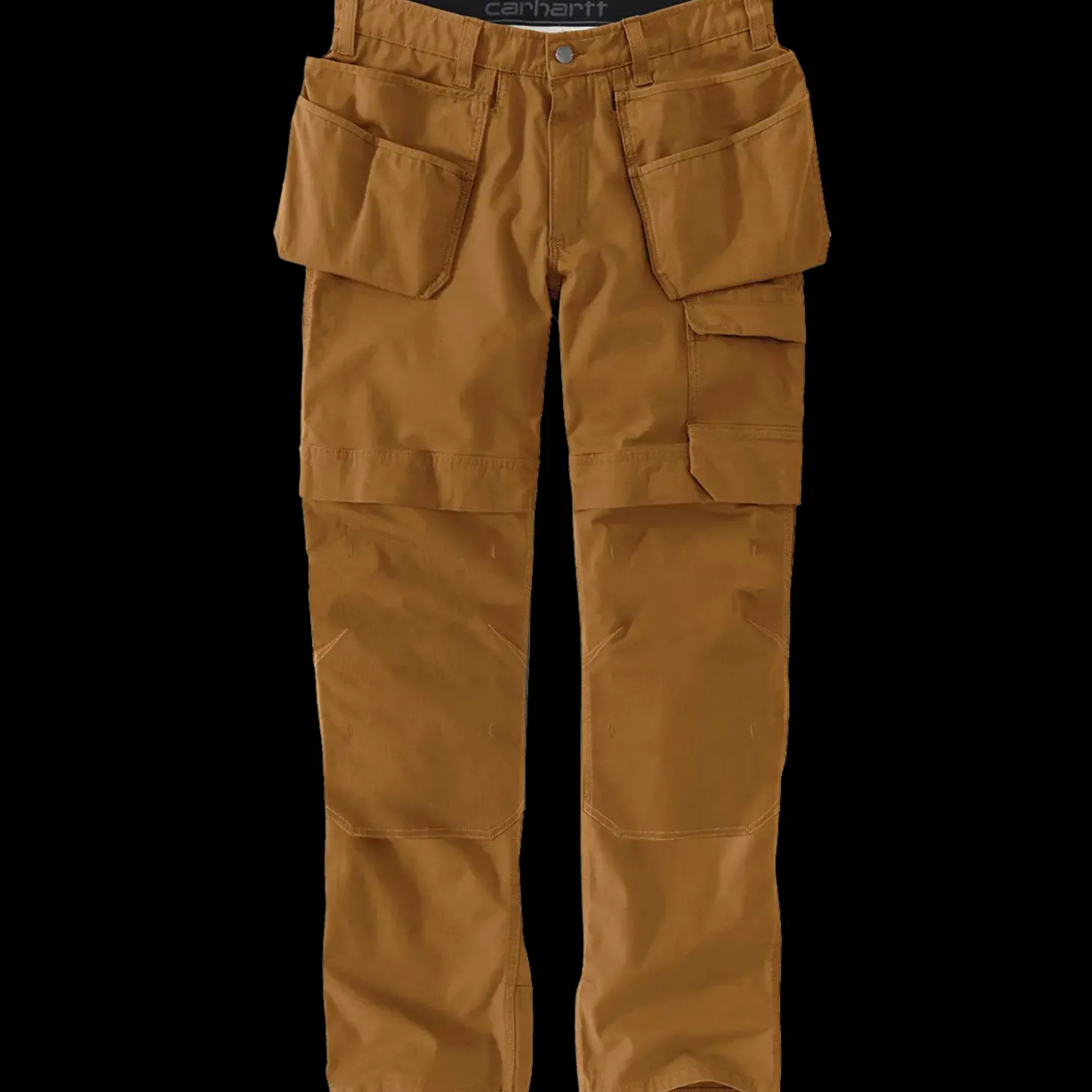 Carhartt 105070 steel cargo multi-pocket bukser Brun str. 36-32