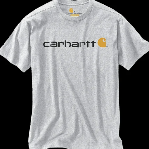 Carhartt core logo t-shirt grå str. L