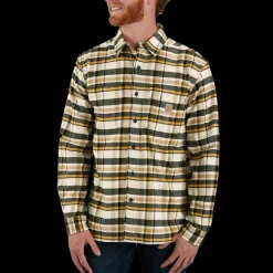 Carhartt flannel skjorte lys str. L