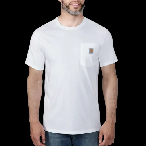 Carhartt Force Flex Pocket t-shirt hvid str. XL
