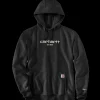 Carhartt Force logo sweatshirt sort str. S