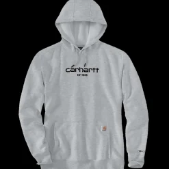 Carhartt Force logo sweatshirt grå str. S