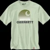 Carhartt heavy S/S C graphic t-shirt grøn str. L