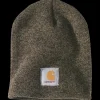 Carhartt hue acrylic knit hat - Military Olive/Black