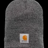 Carhartt hue acrylic knit hat - Grey/coal