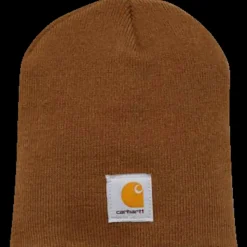 Carhartt hue acrylic knit hat - Brown