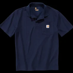 Carhartt polo t-shirt str. XL navy