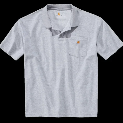 Carhartt polo t-shirt str. XL grå