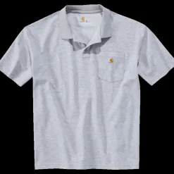 Carhartt polo t-shirt str. XL grå