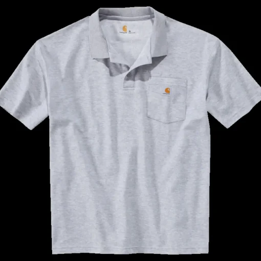 Carhartt polo t-shirt str. XL grå