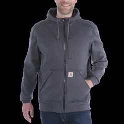 Carhartt Wind Fight hættetrøje peat str. S