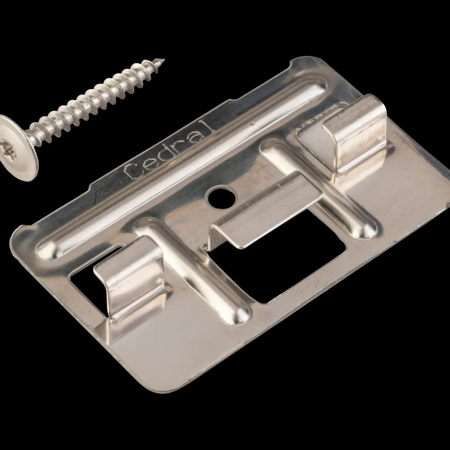 Cedral clips inkl. skrue 250 stk