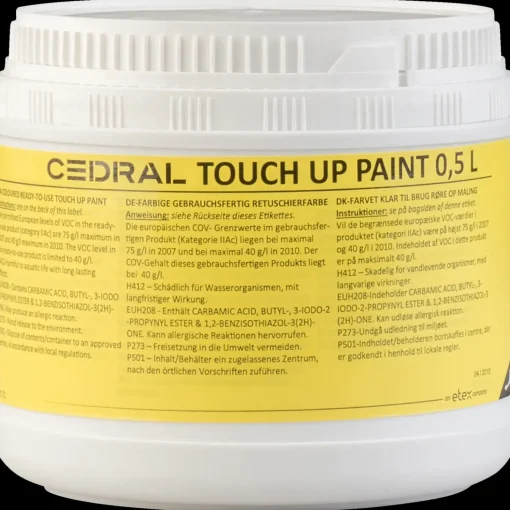 Cedral kantmaling 0,5 L sort C50