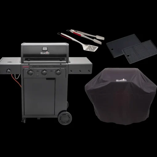 Char-Broil Essential 3 G gasgrill - inkl. tilbehørspakke