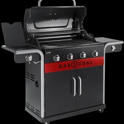 Char-Broil Gas2Coal 2.0 440 - hybridgrill (gasgrill/kulgrill) med 4 brændere