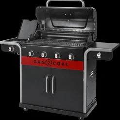Char-Broil Gas2Coal 2.0 440 - hybridgrill (gasgrill/kulgrill) med 4 brændere