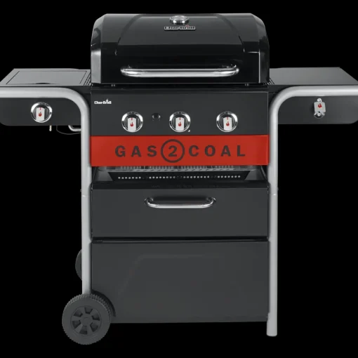 Char-Broil Gas2Coal 2.0 330 - hybridgrill (gasgrill/kulgrill) med 3 brændere
