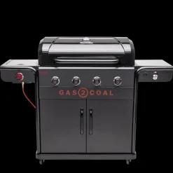 Char-Broil Gas2Coal Special Edition 4 - hybridgrill (gasgrill/kulgrill) med 4 brændere
