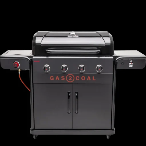 Char-Broil Gas2Coal Special Edition 4 - hybridgrill (gasgrill/kulgrill) med 4 brændere